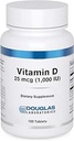 Douglas Laboratories Vitamin D 25 mcg (1,000 IU) - D3 Vitamin - For Immune Support, Bone Health & Tooth Health* - D Vitamin as Cholecalciferol - 100 Tablets