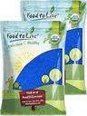 Food to Live Organic Blue Spirulina Powder, 16 Pounds – Non-GMO, Pure Raw Blue-Green Algae Extract, Vegan, Non-Irradiated, Great for Juices, Smoothies, Shakes, Drinks, and Food Coloring