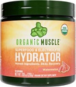 Organic Muscle Hydrator | Natural Electrolyte Powder for Peak Performance & Recovery - Watermelon Flavor, 20 Servings