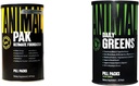 Animal Pak - Convenient All-in-One Vitamin & Supplement Pack - Zinc & Greens Pak - Chlorophyll