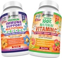 FRESH HEALTHCARE Immune Multivitamin and Natural Vitamin C - Bundle
