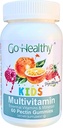 Go Healthy Kids Multivitamin Gummies, Immune Support, Kids Vitamin Gummies, Kosher Kid Vitamin, Halal, Non-GMO, Gluten-Free Tasty Gummy - 30 Servings