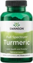 Swanson Full Spectrum Turmeric - Herbal Supplement Supporting Joint Health & Mobility - Natural Formula Supporting Digestive Health - (100 Capsules, 720mg Each)