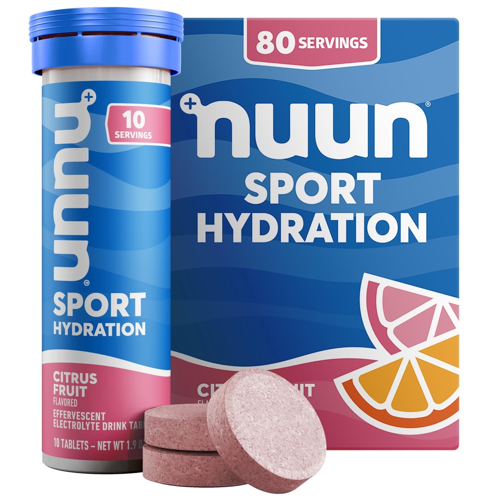 Nuun, Electrolyte Drink Tabs Citrus Fruit, 8 Count, 1.8 Ounce