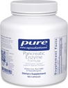 Pure Encapsulations Pancreatic Enzyme Formula - Digestive Enzymes for Digestion - Strengthens Gut Health* - Targeted Delivery Capsules - Gluten Free & Non-GMO - 180 Capsules
