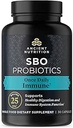 Ancient Nutrition Probiotics for Immune Support, SBO Once Daily Probiotics with Vitamin C and Vitamin D, 30Ct for Healthy Digestion and Immune System Function Support, 25 Billion CFUs*