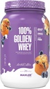 Maxler 100% Golden Whey Protein - 24g of Protein per Serving - Premium Whey Protein Powder for Pre Post Workout - Fast-Absorbing Whey Concentrate, Isolate & Hydrolysate Blend - Blueberry Muffin 2 lb
