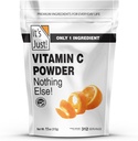 It's Just! - Vitamin C Powder, 100% Pure L-Ascorbic Acid, Food Grade, Immune Support, Homemade Cosmetics (11oz)