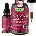 Animal Essentials Seasonal Allergy Treatment for Dogs - Liquid Herbal Support for Dogs & Cats, Wellness Supplement for Sensitive Skin & Seasonal Comfort, Licorice Tincture, 100% Organic - 2 fl oz
