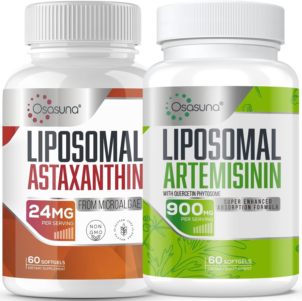 Liposomal Astaxanthin 24MG with Artemisinin 600 mg