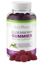 Sambucus Elderberry Gummies with Vitamin C & Zinc – Immune Support Supplement for Adults & Kids, 180 Vegan Chewable Gummies, Black Elderberry Extract, Antioxidant Boost, Gluten-Free, GMP Facility