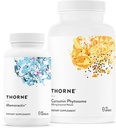 THORNE - Curcumin Phytosome Sustained Release (120 Capsules) & Memoractiv (60 Capsules) Bundle - Supports Joint Health, Muscle Health & Healthy Aging - Dairy Free, Soy Free, Gluten Free