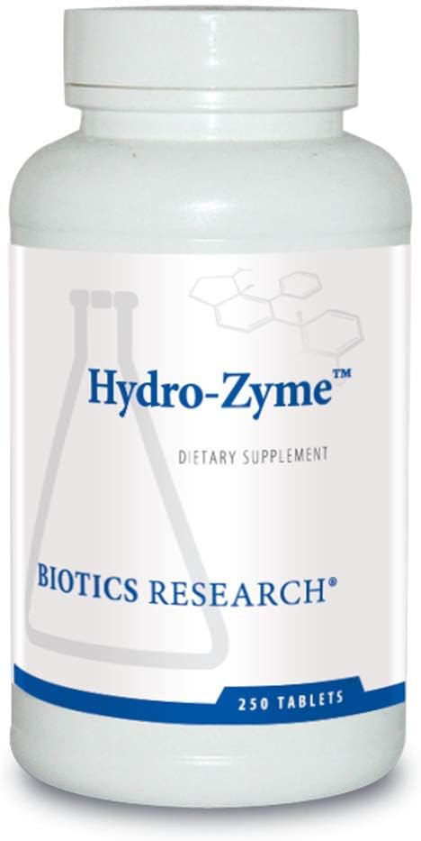 Biotics Research Hydro Zyme™ - Digestive Enzymes (Enzimas Digestivas) For Women & Men - Enzymes for Digestion Supplement Contains Betaine HCL - Supports Healthy Gastric pH & Immune Health-250 Enzyme's
