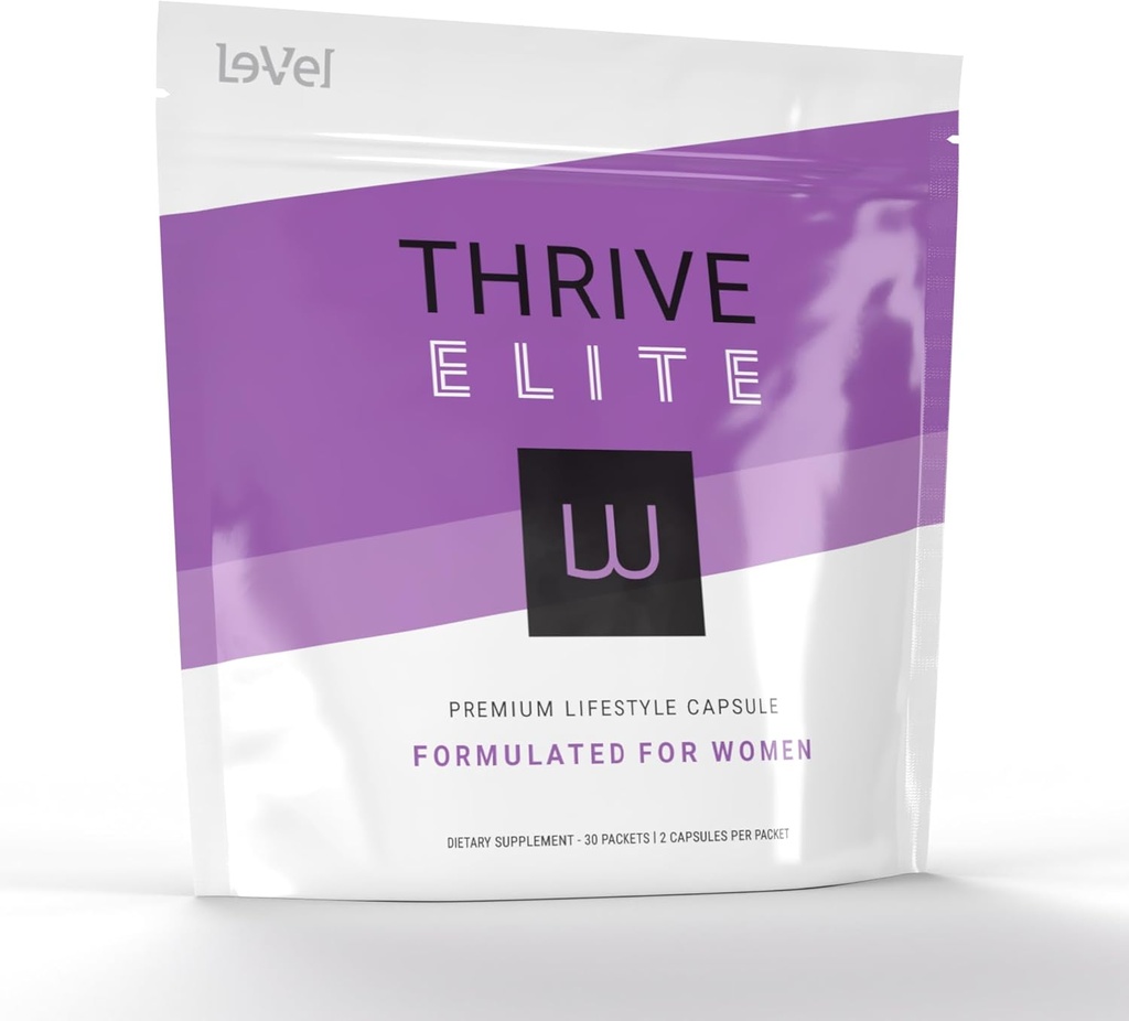 Le-Vel Thrive Elite Lifestyle Capsules - Nutritional Supplement, 30 Count (Vitamin B2, 60 Capsules)