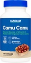 Nutricost Camu Camu 1000mg, 120 Capsule - CCOF Certified Made with Organic, Non-GMO and Gluten Free