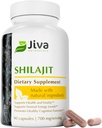 Jiva Botanicals Shilajit Capsules 700 mg – Shilajit Extract with Fulvic Acid – Shilajit Supplement for Men & Women – 90 Vegan Capsules for Daily Wellness - 90 Count (Pack of 1)