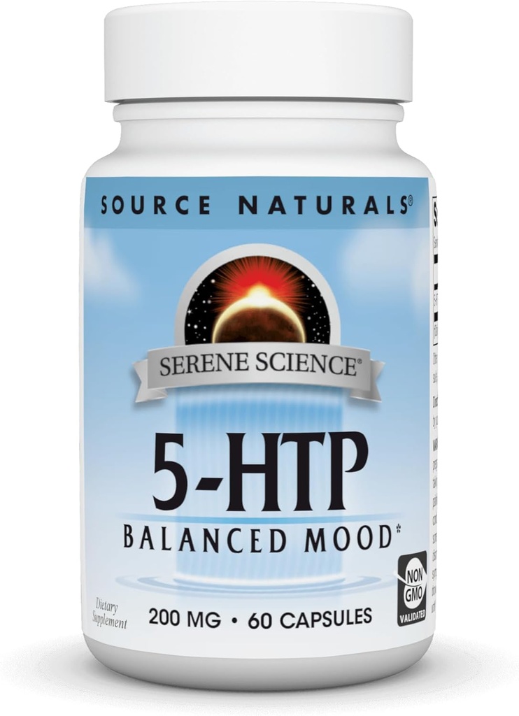 Source Naturals Serene Science 5-HTP 200 mg - 60 Capsules