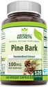 Herbal Secrets Pine Bark Extract Supplement | 100 Mg per Serving | 120 Veggie Capsules | Non-GMO | Gluten-Free | Made in USA
