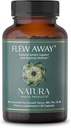 Natura Health Products Flew Away Supplement - Immune System Support & Seasonal Defense - Featuring Ginger, Elderberry, Propolis and Eucalyptus (60 Capsules)