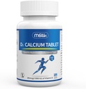 Calcium-Supplement Vitamin-D3 1200-mg Magnesium-Mini - 186Tablets Unflavored Slow Release Bone Health Women and Men Dietary Supplement Easy to Swallow Sugar Free