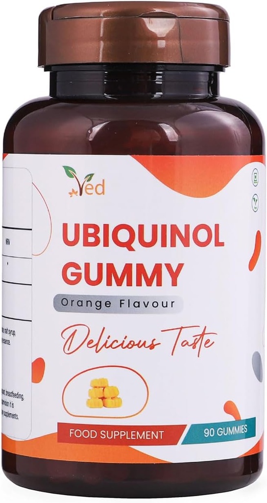Ubiquinol Gummy 150 mg, 90 Counts, High Absorption/Enhanced boiactivity CoQ10.