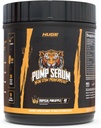 Huge Supplements Pump Serum, Stim Free Pre Workout and Nitric Oxide Booster to Enhance Focus, Pumps, Fulness with No Caffeine, L-Citrulline, GlycerPump, L-Tyrosine, Nitrosigine (Tropical Pineapple)