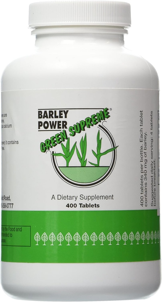 Barley Power 400 Count Tablets