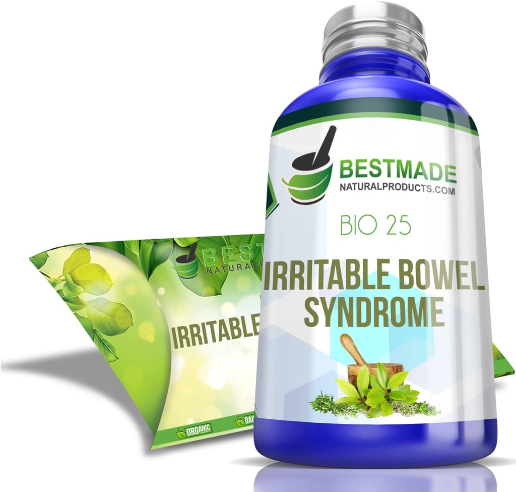 Bestmade Natural Products Digestive Comfort Solution BIO25 - Natural Remedy for Irritable Bowel Syndrome, Soothe Discomfort & Support Digestive Balance, 350 Pellets