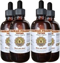 Thyme Liquid Extract, Organic Thyme (Thymus Vulgaris) Tincture, Herbal Supplement, Hawaii Pharm, Made in USA, 4x4 fl.oz