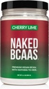NAKED Cherry Lime BCAAs Amino Acids Powder, 100% Pure 2:1:1 Formula, Vegan Branched Chain Amino Acids, Instantized All Natural BCAA Powder Supplement - 501 Grams, 34 Servings