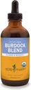 Herb Pharm Burdock Blend Liquid Extract to Support Cleansing & Detoxifying - 4 Ounce