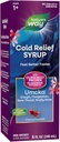Nature's Way Cold Relief Syrup, Umcka, Shortens Duration & Reduces Severity, Multi-Symptom Cold Relief, Homeopathic, Phenylephrine Free, Non-Drowsy, Cherry Flavored, 8 Fl Oz (Packaging May Vary)
