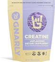 Gnarly Nutrition Creatine Powder – Creapure, Vegan Creatine Supplement – NSF Sport Certified, Optimized Recovery – Sports Nutrition – 5g Creatine Monohydrate – Unflavored, 15.87 oz