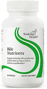 Seeking Health Bile Nutrients, Herbal Digestive Support for Healthy Gallbladder Function and Bile Production, Supports Healthy Fat Digestion and Liver Function (120 Capsules)*