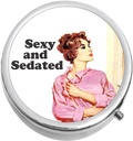 Sexy and Sedated Medicine Vitamin Pill Box
