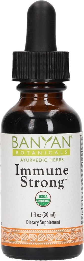 Banyan Botanicals Immune™ Strong Liquid Extract - Supports a Healthy Immune System* - Sustainably Sourced, Certified Organic, Fairly Traded