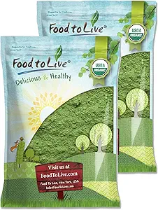 Organic SuperGreens Powder Blend, 12 Pounds – Mixed Kale, Moringa, Spirulina, Wheatgrass Powders. Non-GMO, Pure, Vegan, Bulk. Rich in Antioxidants, Chlorophyll. Great for Juices, Smoothies, Baking