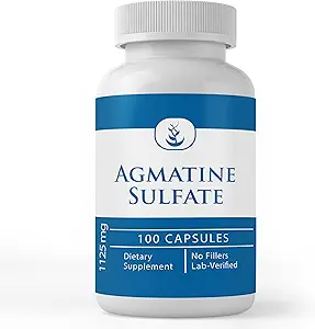 PURE ORIGINAL INGREDIENTS Agmatine Sulfate, (100 Capsules) Always Pure, No Additives Or Fillers, Lab Verified