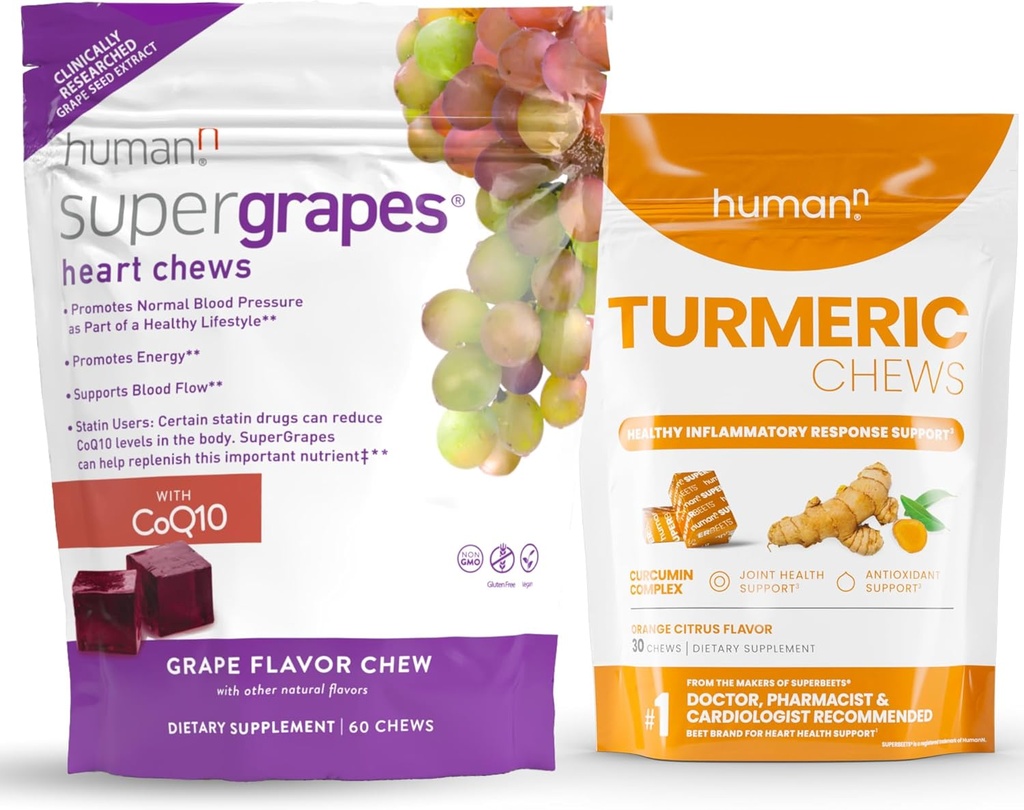 Humann SuperGrapes & Turmeric Chews