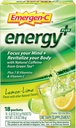Emergen-C Energy+, With B Vitamins, Vitamin C And Natural Caffeine From Green Tea (18 Count, Blueberry Acai Flavor) Dietary Supplement Drink Mix, 0.33 Ounce Powder Packets