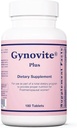 Optimox Gynovite - Menopause Supplements for Women, Post Menopause Support Vitamins for Hot Flash, Night Sweats, Women's Menopausal Comfort - 180 Tablets