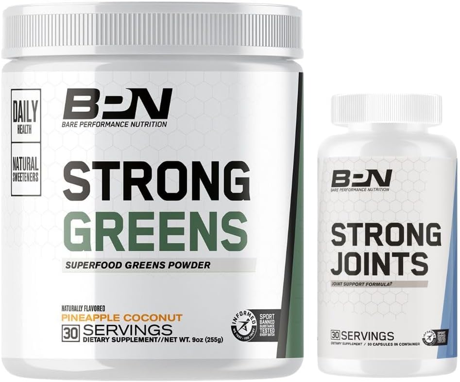 BARE PERFORMANCE NUTRITION BPN Strong Greens & Strong Joints Bundle