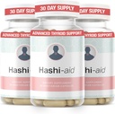 IBDassist™ Hashi Aid Thyroid Support for Women & Men - Thyroid Supplement for Hashimoto's Disease & Hypothyroidism* - with Ashwagandha, Selenium, Zinc, Essential Vitamins & More - 30 Capsules (3 Pack)