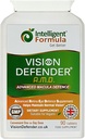 Vision Defender AMD AREDS2 Eye Vitamins – Exact AREDS 2 Formula with Lutein & Zeaxanthin, Vitamins C & E, Zinc 25 mg & Copper – Once Daily Vegan Eye Health Supplement, 90 Tablets