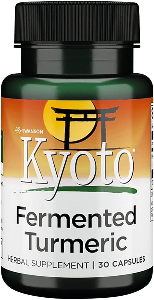 Swanson Kyoto Fermented Turmeric 30 CAPS