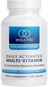 Equilife Daily Activated Multivitamin, 21 Essential Nutrients with B Complex, Antioxidant Formula for Overall Wellness, Gluten-Free, Non-GMO, 120 Capsules