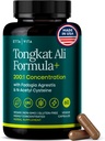 Potent Longjack - Tongkat Ali & Fadogia Agrestis Supplement for Men & Womens Energy, T Support, Lean Muscle Growth & Recovery, Hormonal Balance, Pre-Workout with Vegan NAC Liver Detox & Cleanse