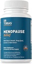 Dr. Tobias Menopause Relief with Black Cohosh, Soy Isoflavones, Don Quai, Hot Flash & Night Sweats Relief for Women, Non-GMO Menopause Supplements for Women, 60 Capsules, 30 Servings