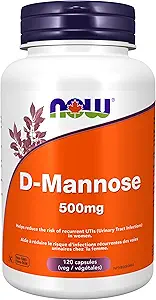 NOW FOODS Dmannose 500mg, 120 CT