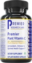 Premier Research Labs Vitamin C Supplement - Natural Vitamin C, Whole Food Vitamin C, Essential C Complex, Pure with Bioflavonoids & Organic Ingredients - 60 Vegetarian Capsules